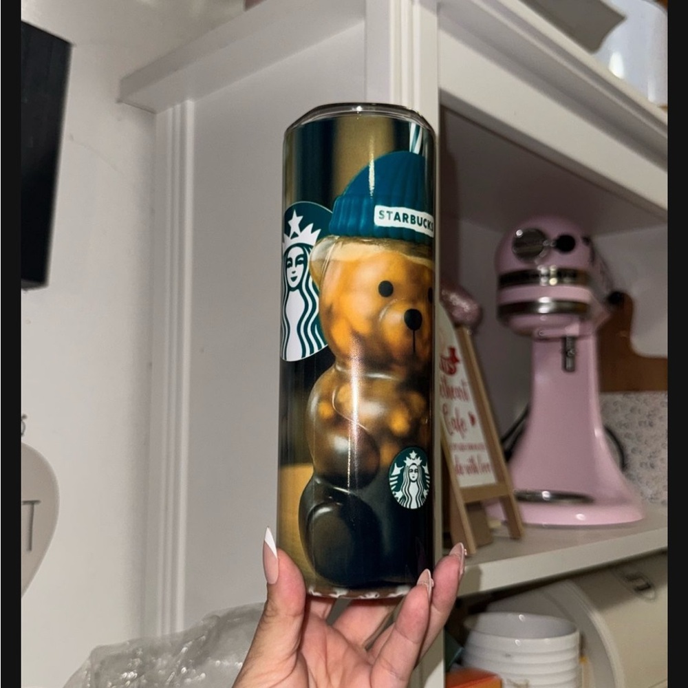 20oz Starbucks bearista tumbler